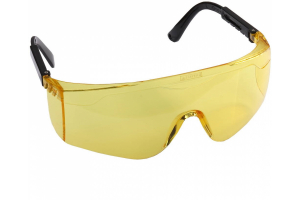 Очки защитные с дужками, желтые Stayer