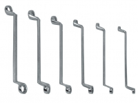 Набор ключей накидных  6 шт (6-17 мм) Успех